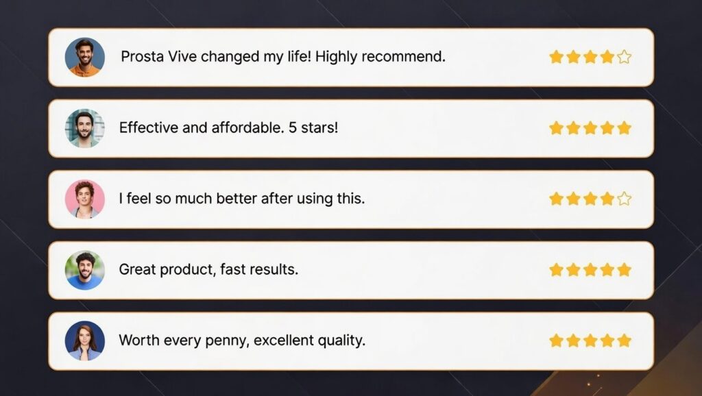 Prosta Vive Supplement Reviews