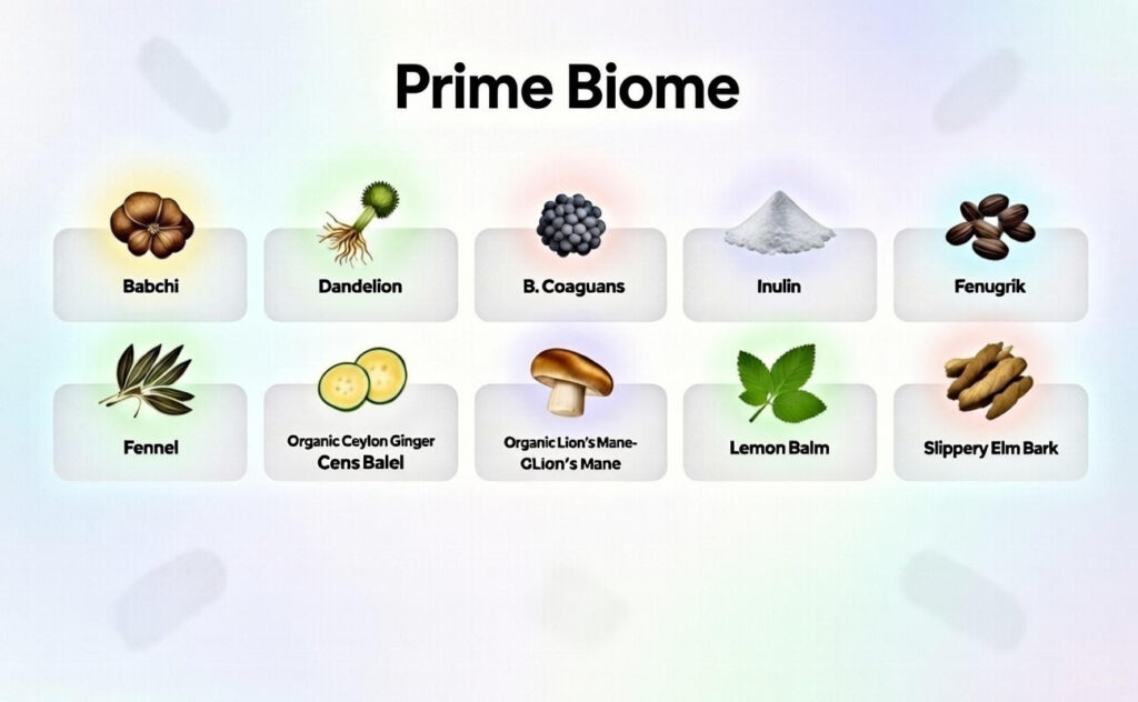 Prime Biome Review-Ingradients